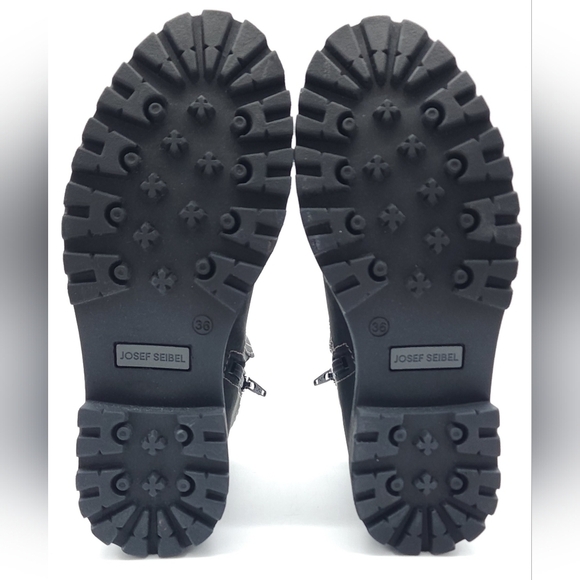 Josef Seibel Marta 03 Black Leather Bootie Women's Size 36 US  5-5.5 - Picture 8 of 9